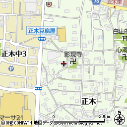 岐阜県岐阜市正木1280周辺の地図
