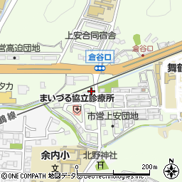 京都府舞鶴市上安237-2周辺の地図