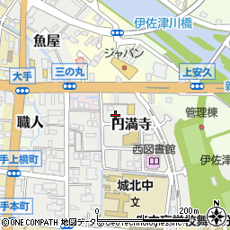 舞鶴市立保育所西乳児保育所周辺の地図