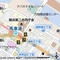 ミルベーゼ mille Baisers 横浜周辺の地図