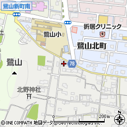 岐阜県岐阜市鷺山134周辺の地図