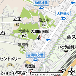 大和田医院周辺の地図