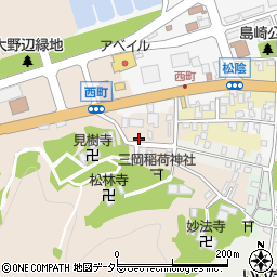 京都府舞鶴市西周辺の地図