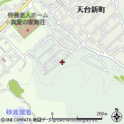 京都府舞鶴市天台周辺の地図