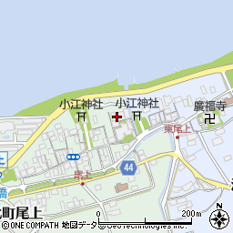 滋賀県長浜市湖北町尾上5周辺の地図