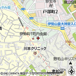 神奈川県横浜市西区伊勢町1丁目43周辺の地図