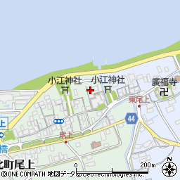滋賀県長浜市湖北町尾上6周辺の地図