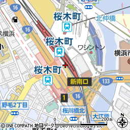 ポチャ CIAL 桜木町周辺の地図
