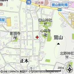 岐阜県岐阜市正木1405周辺の地図