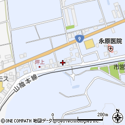 鳥取県米子市淀江町西原1053周辺の地図