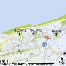 滋賀県長浜市湖北町尾上3周辺の地図
