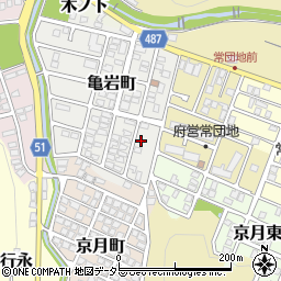 京都府舞鶴市亀岩町125周辺の地図
