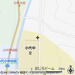 兵庫県美方郡香美町小代区實山10周辺の地図