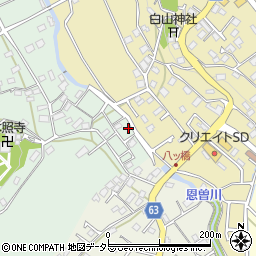 神奈川県厚木市下古沢16周辺の地図
