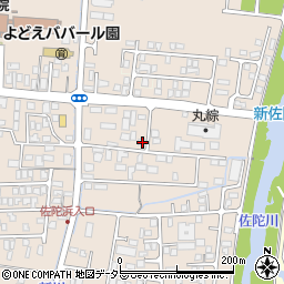 鳥取県米子市淀江町佐陀1277周辺の地図