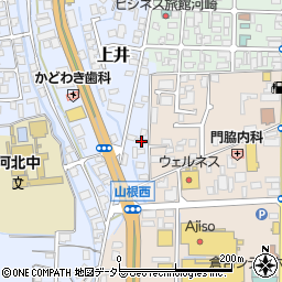 鳥取県倉吉市上井265-3周辺の地図