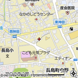 岐阜県恵那市長島町中野478-1周辺の地図