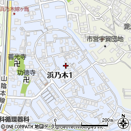 〒690-0044 島根県松江市浜乃木の地図