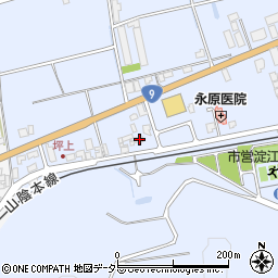 鳥取県米子市淀江町西原1039周辺の地図