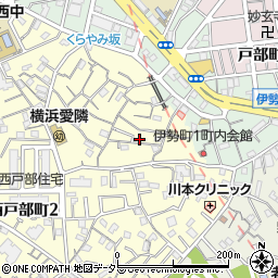神奈川県横浜市西区西戸部町2丁目133-25周辺の地図