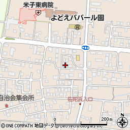 鳥取県米子市淀江町佐陀1235周辺の地図