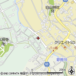 神奈川県厚木市下古沢17-2周辺の地図