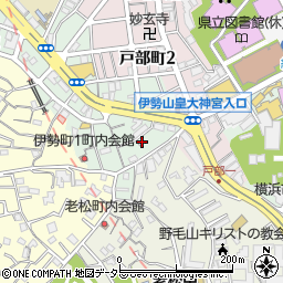 神奈川県横浜市西区伊勢町1丁目15周辺の地図