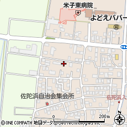 鳥取県米子市淀江町佐陀2122周辺の地図