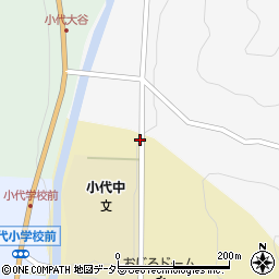 兵庫県美方郡香美町小代区實山11周辺の地図