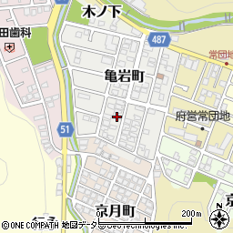 京都府舞鶴市亀岩町78周辺の地図