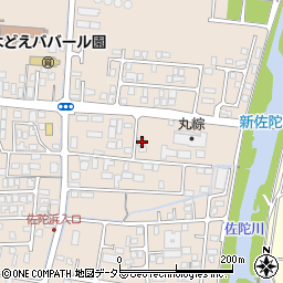 鳥取県米子市淀江町佐陀1278-1周辺の地図