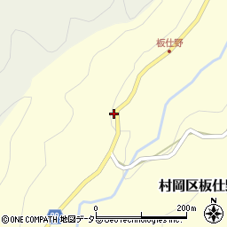 兵庫県美方郡香美町村岡区板仕野192周辺の地図