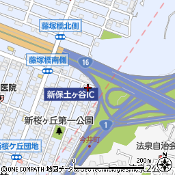 新桜ヶ丘コーポ周辺の地図