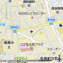 岐阜県恵那市長島町中野478-11周辺の地図