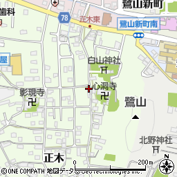 岐阜県岐阜市正木1413周辺の地図