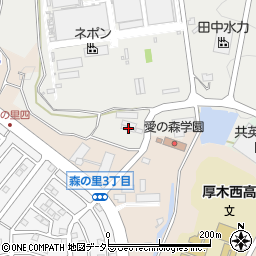 神奈川県厚木市上古沢400周辺の地図