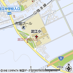 鳥取県米子市淀江町西原244周辺の地図