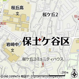 あづま洋品店桜ヶ丘店周辺の地図