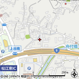 島根県松江市東津田町1731周辺の地図