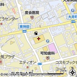 １００円ショップセリア　恵那店周辺の地図