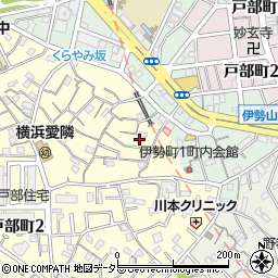神奈川県横浜市西区西戸部町2丁目123周辺の地図