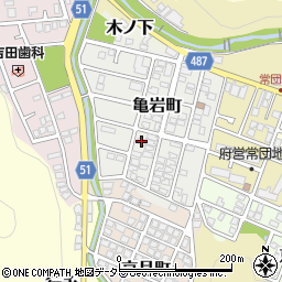 京都府舞鶴市亀岩町59周辺の地図