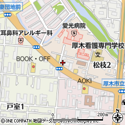 杉本電気株式会社　厚木周辺の地図