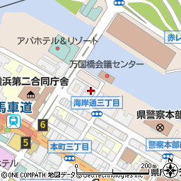 財団法人港湾労働安定協会横浜支部周辺の地図