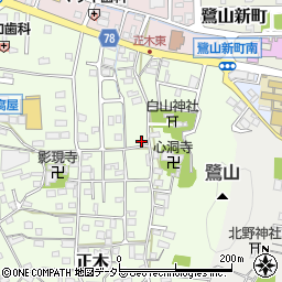 岐阜県岐阜市正木1414周辺の地図