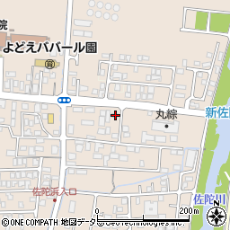 鳥取県米子市淀江町佐陀2155周辺の地図