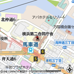 神奈川労働局　労働基準監督署・横浜南業務課・庶務周辺の地図