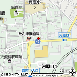 東京靴流通センター　海老名河原口店周辺の地図