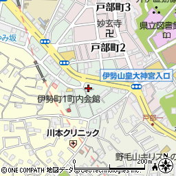 神奈川県横浜市西区伊勢町1丁目周辺の地図