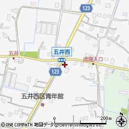 ファミリーマート白子五井西店周辺の地図